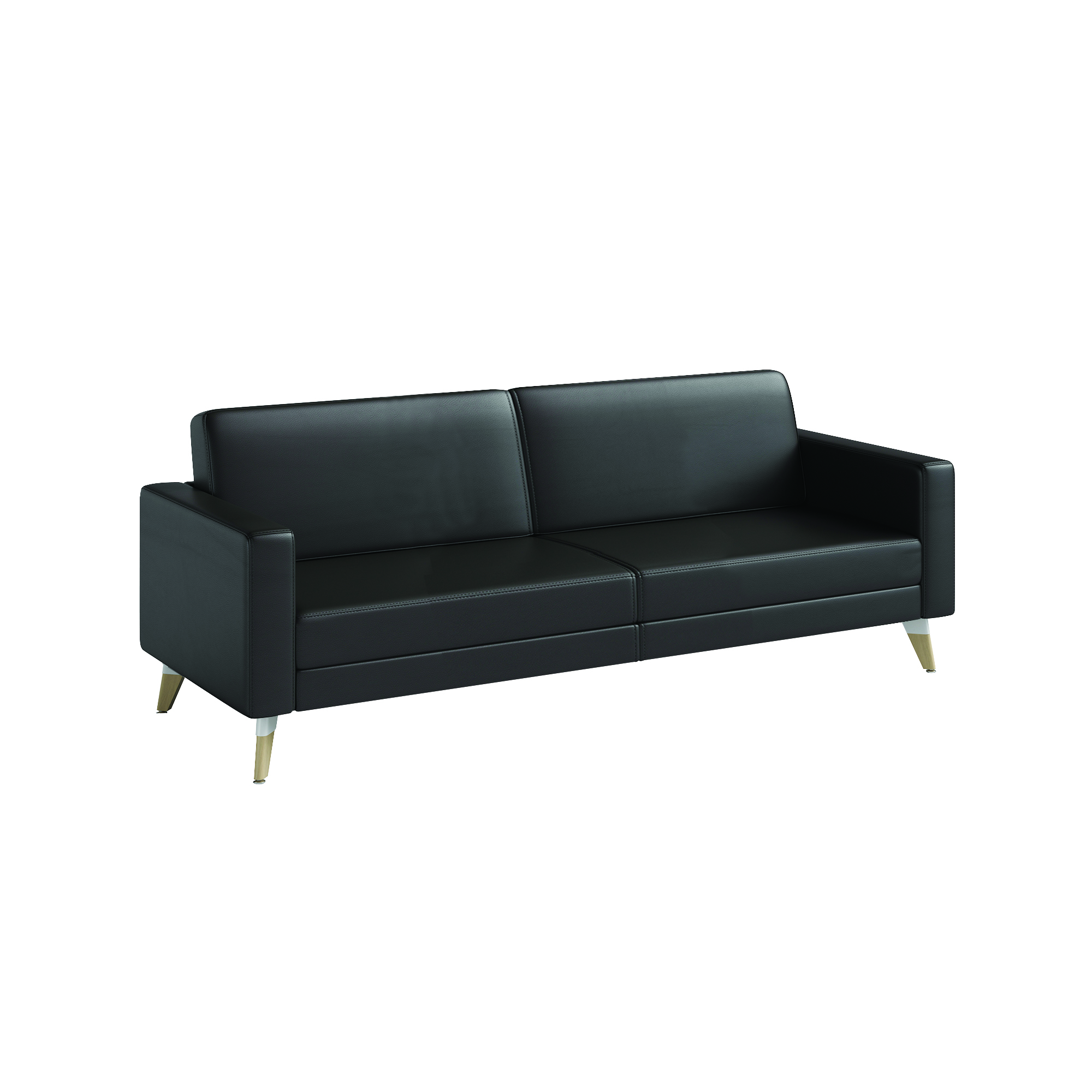 Resi Lounge Sofa – 1730RESFEET4PKBL