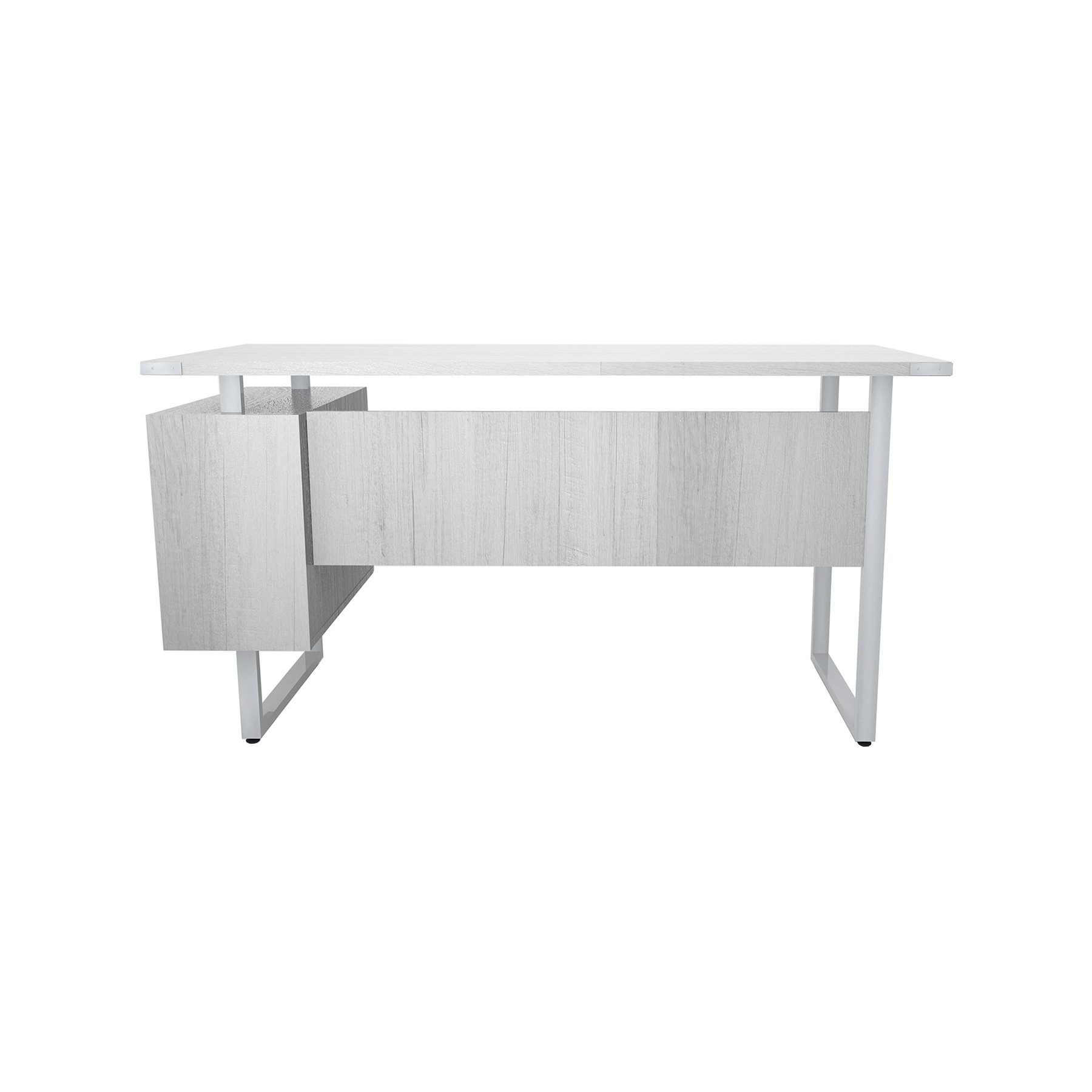 Mirella SOHO Desk with Built-In Pedestal – 5513WAH