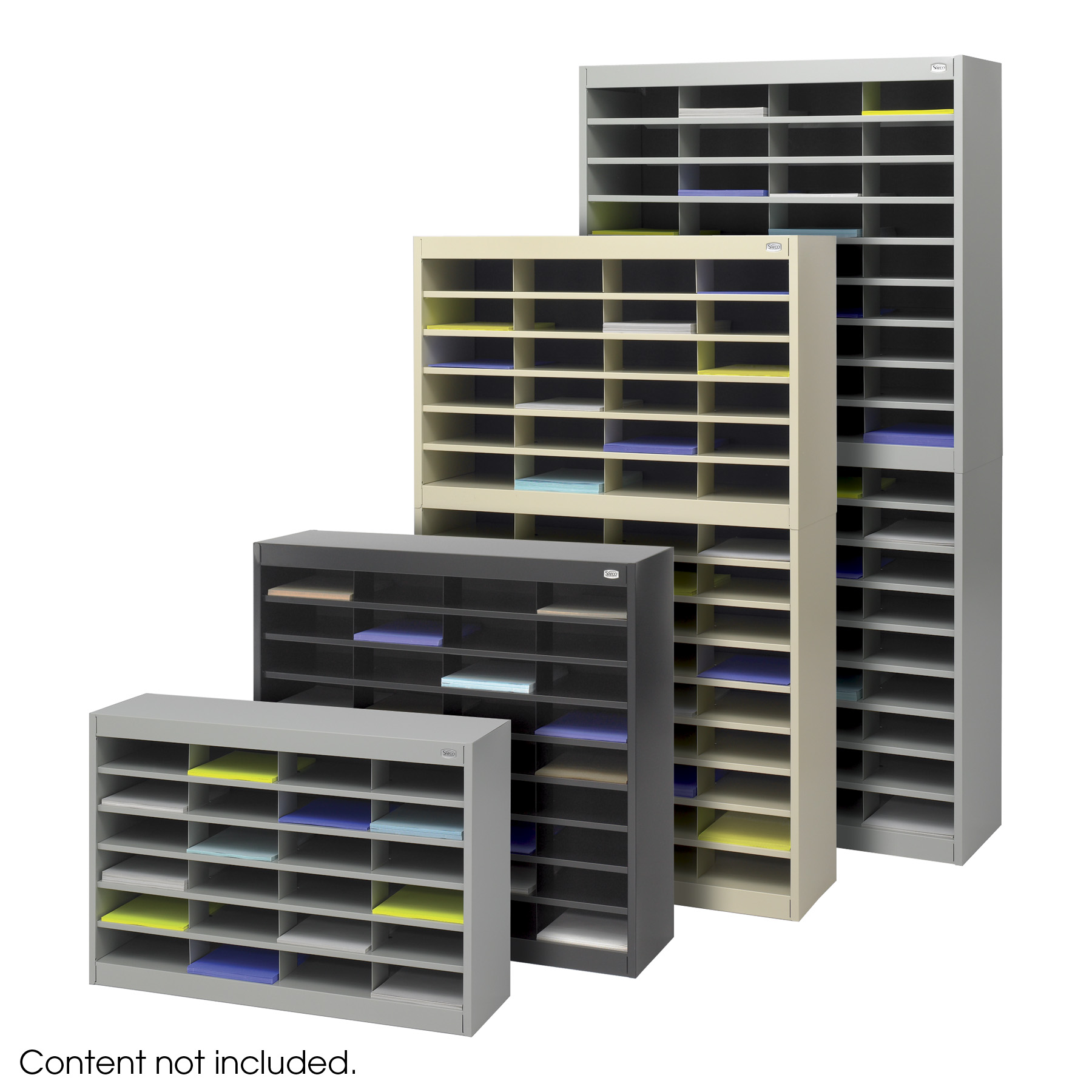 Safco EZ Stor Steel Literature Organizers 750 x Sheet 36 Compartment(s) eBay