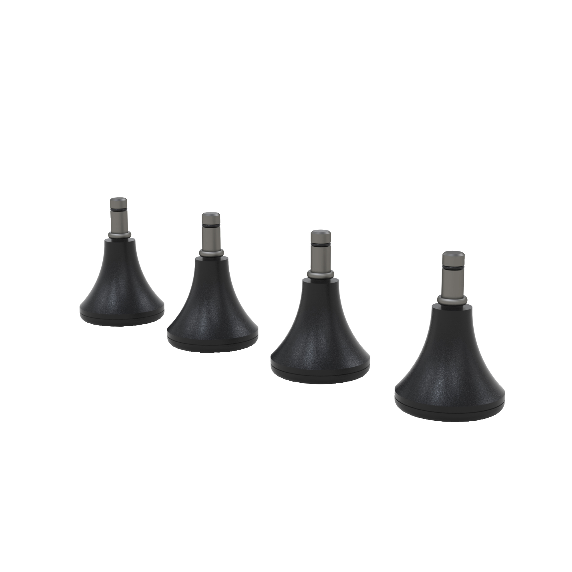 Chair Glides, 2 in. – 4 Pack