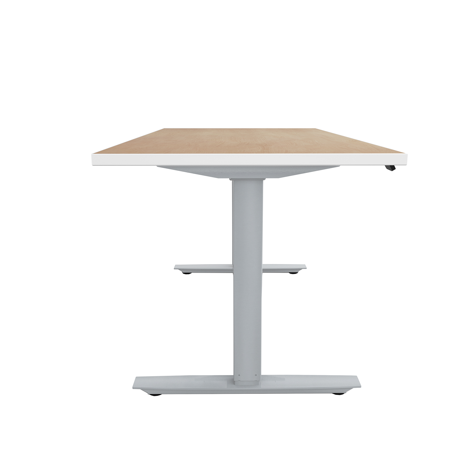 ML-Series Height-Adjustable Table, 30×60 Laminate Top, 2-Stage/2-Leg Base – ML223060SLFUMPWI