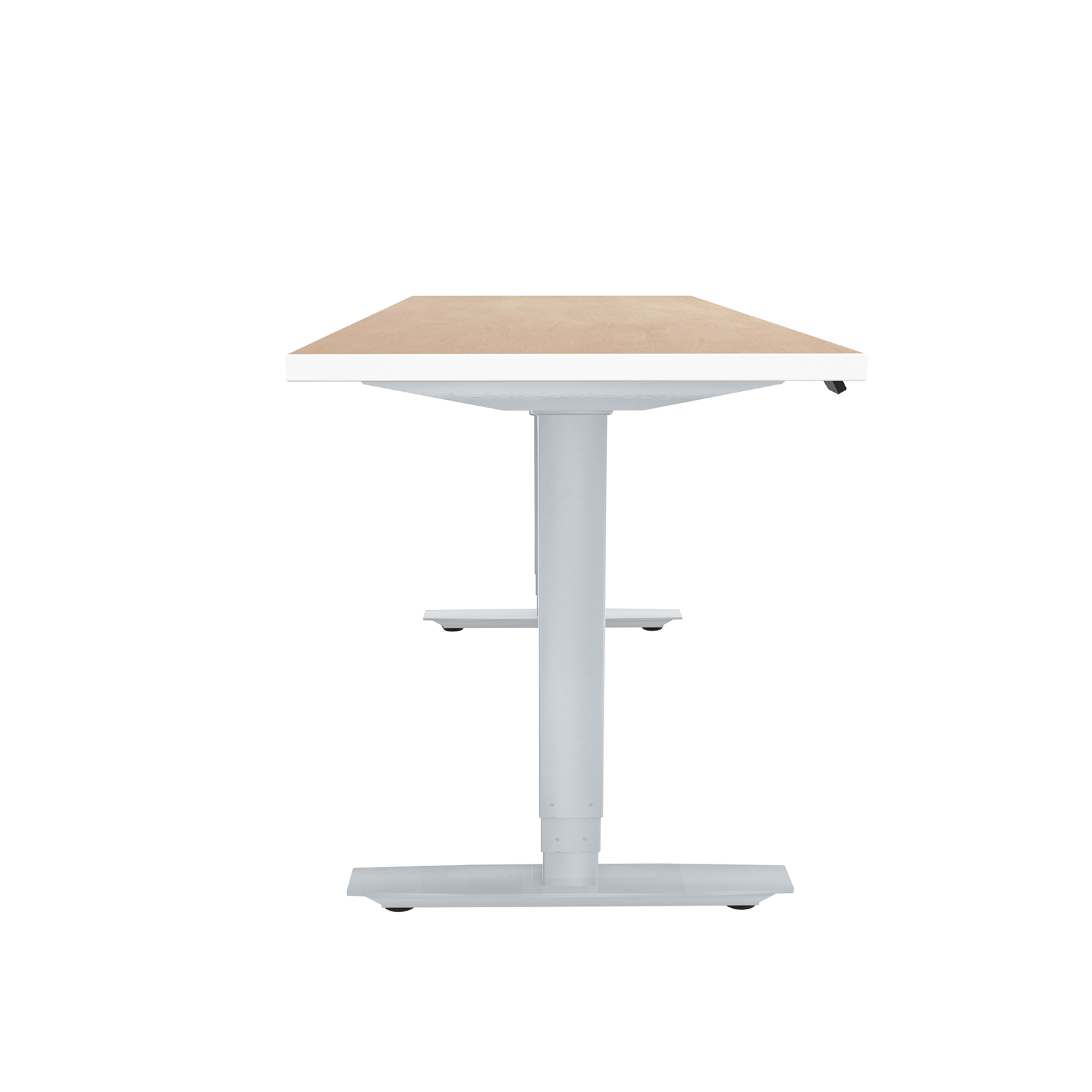 ML-Series Height-Adjustable Table, 24×60 Laminate Top, 3-Stage/2-Leg Base – ML322460SLFUMPWI